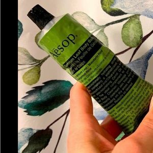 Aesop geranium leaf body balm